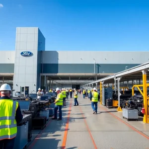 Ford Kentucky Battery Plant Production