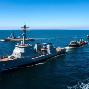 Joint naval exercises between India and Philippines in the South China Sea