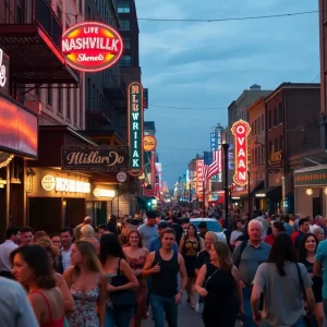 Live music and dining in Nashville