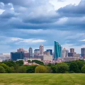 Landscape of Nashville symbolizing remembrance