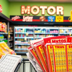 Publix store in Spring Hill showcasing lottery tickets