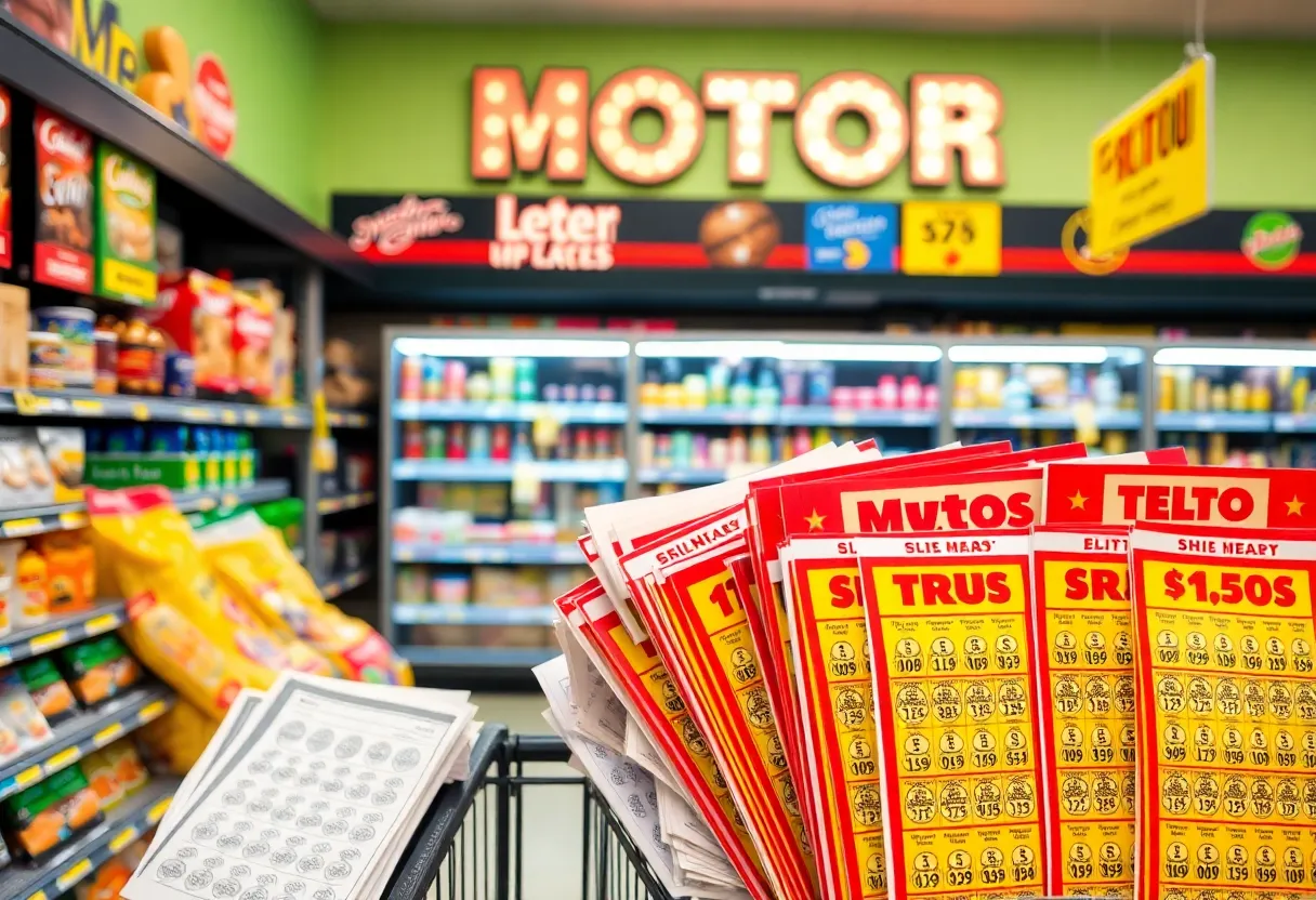 Publix store in Spring Hill showcasing lottery tickets