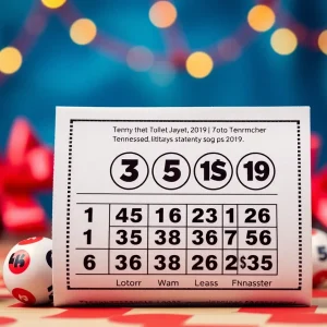 Tennessee Lottery ticket and draw numbers