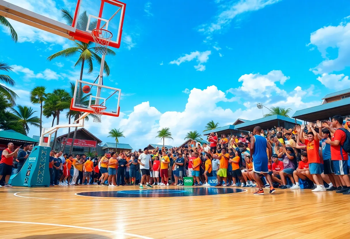 Vanderbilt Men's Basketball team during the Battle 4 Atlantis tournament