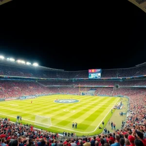 Crowd at Vanderbilt football game