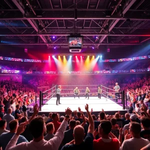 AEW Dynamite and Collision wrestling event at The Pinnacle in Nashville.