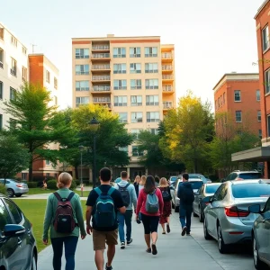 APSU campus residence halls, commuters and nearby affordable apartments