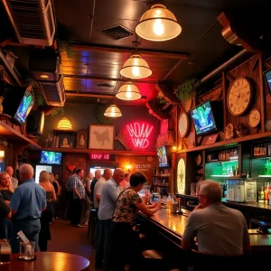 Bar scene highlighting celebrity-owned establishments in Nashville