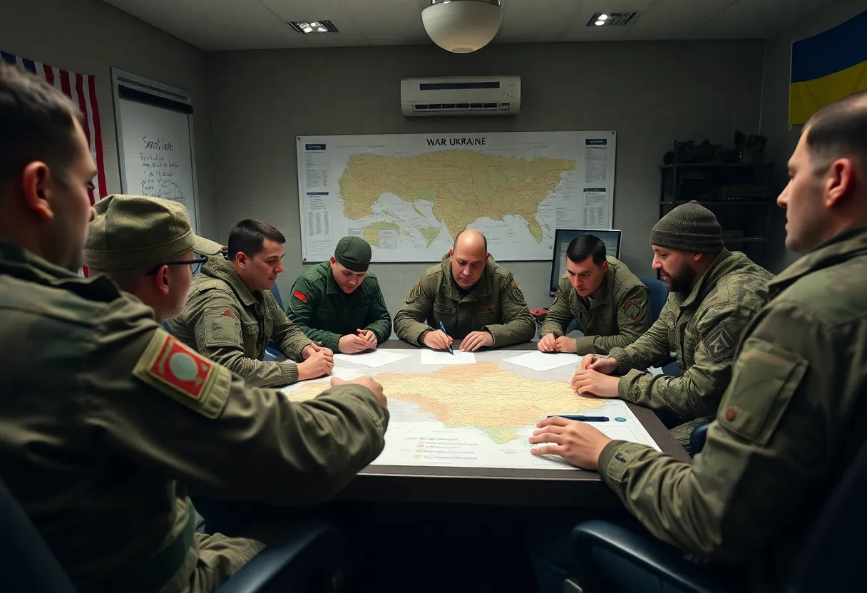 Soldiers from European nations planning troop deployment in Ukraine