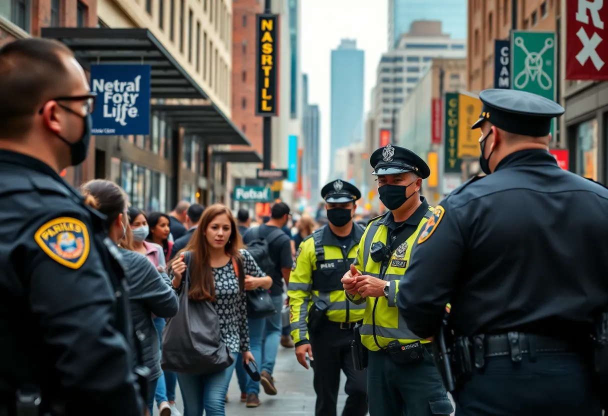 Community policing efforts in Nashville