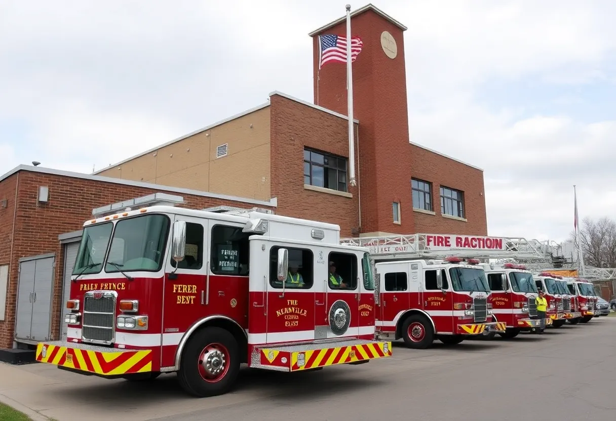 Temporary relocation of Nashville Fire Department headquarters