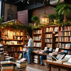 An illustration of Nashville's vibrant literary community.