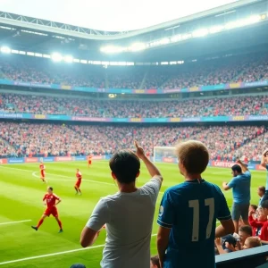 Soccer match between Nashville SC and Philadelphia Union at GEODIS Park