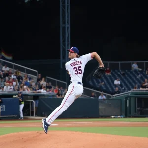 Scene from Nashville Sounds game at First Horizon Park.
