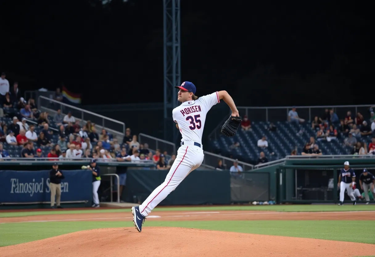 Scene from Nashville Sounds game at First Horizon Park.