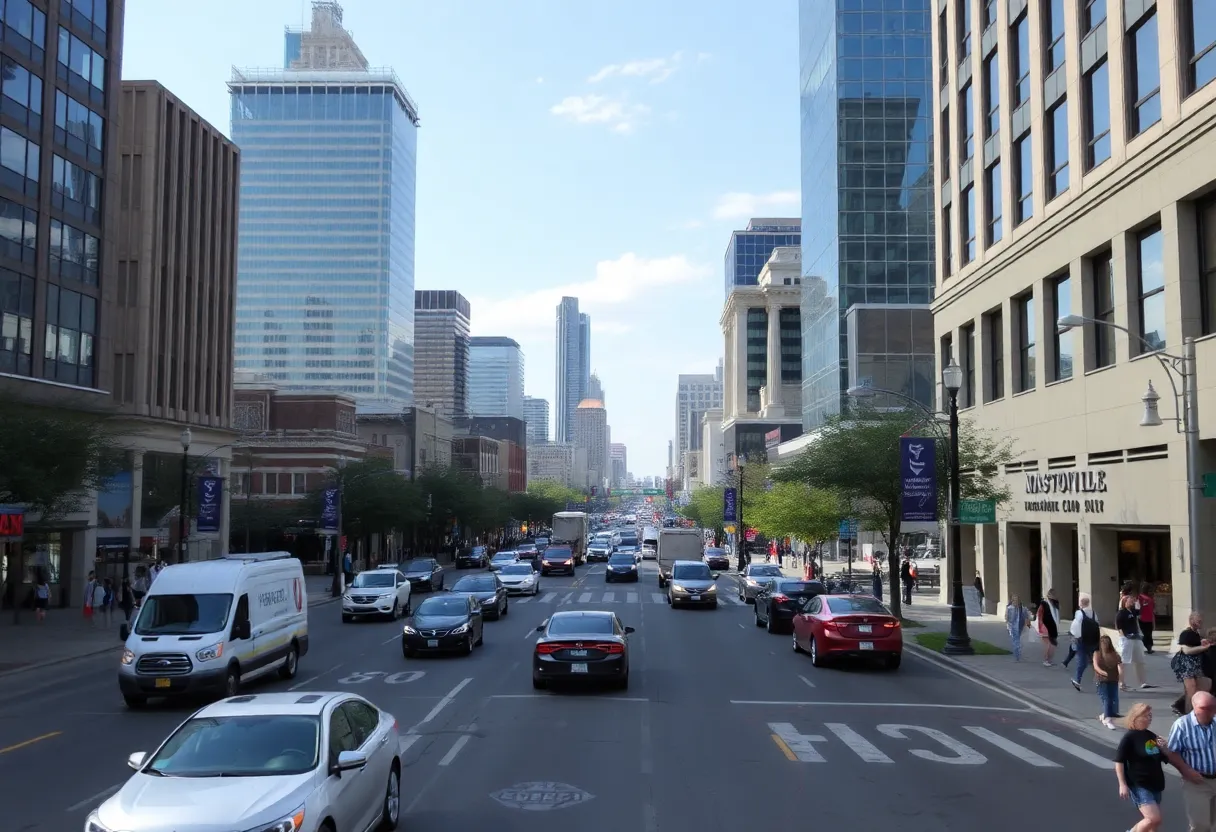 Traffic changes in Nashville for the Tennessee Titans game day