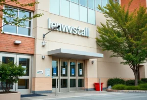 Nashville hospital with enhanced security measures.