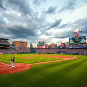 Nashville Sounds baseball team celebrating during a game