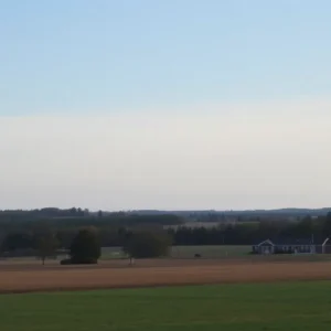 A field near Iotla Valley Elementary School in Franklin NC