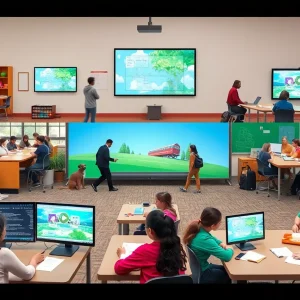 Students participating in various Tennessee education programs.