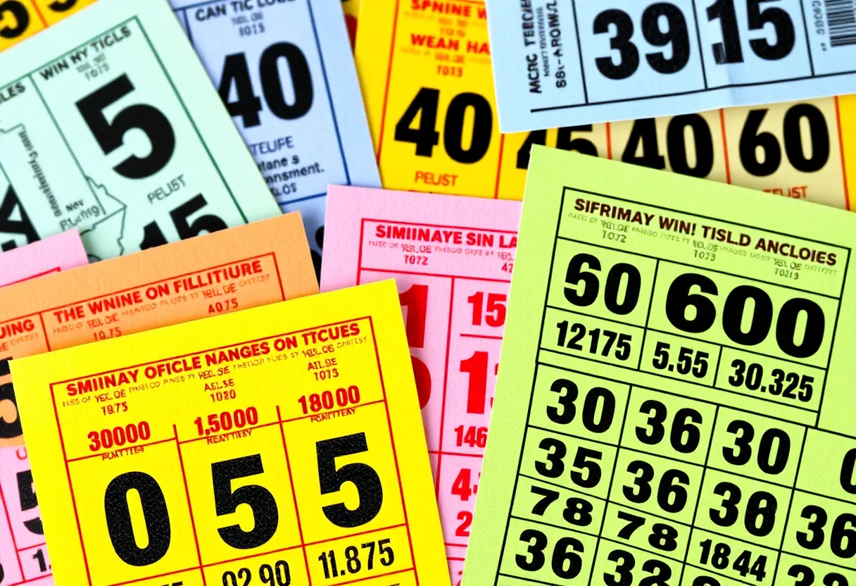 Various Tennessee lottery tickets