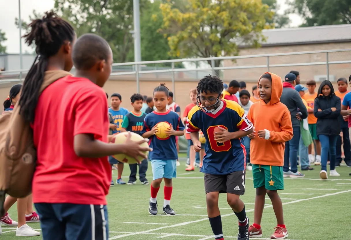 Community engagement activities organized by Tennessee Titans