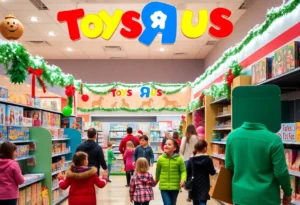 Toys R Us holiday pop-up shop at Tanger Outlets in Nashville