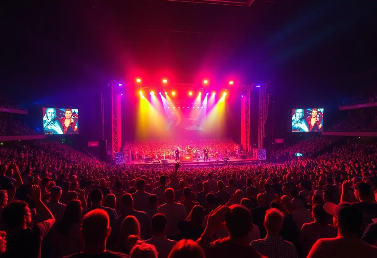 Alan Jackson's final concert celebration at Nissan Stadium.