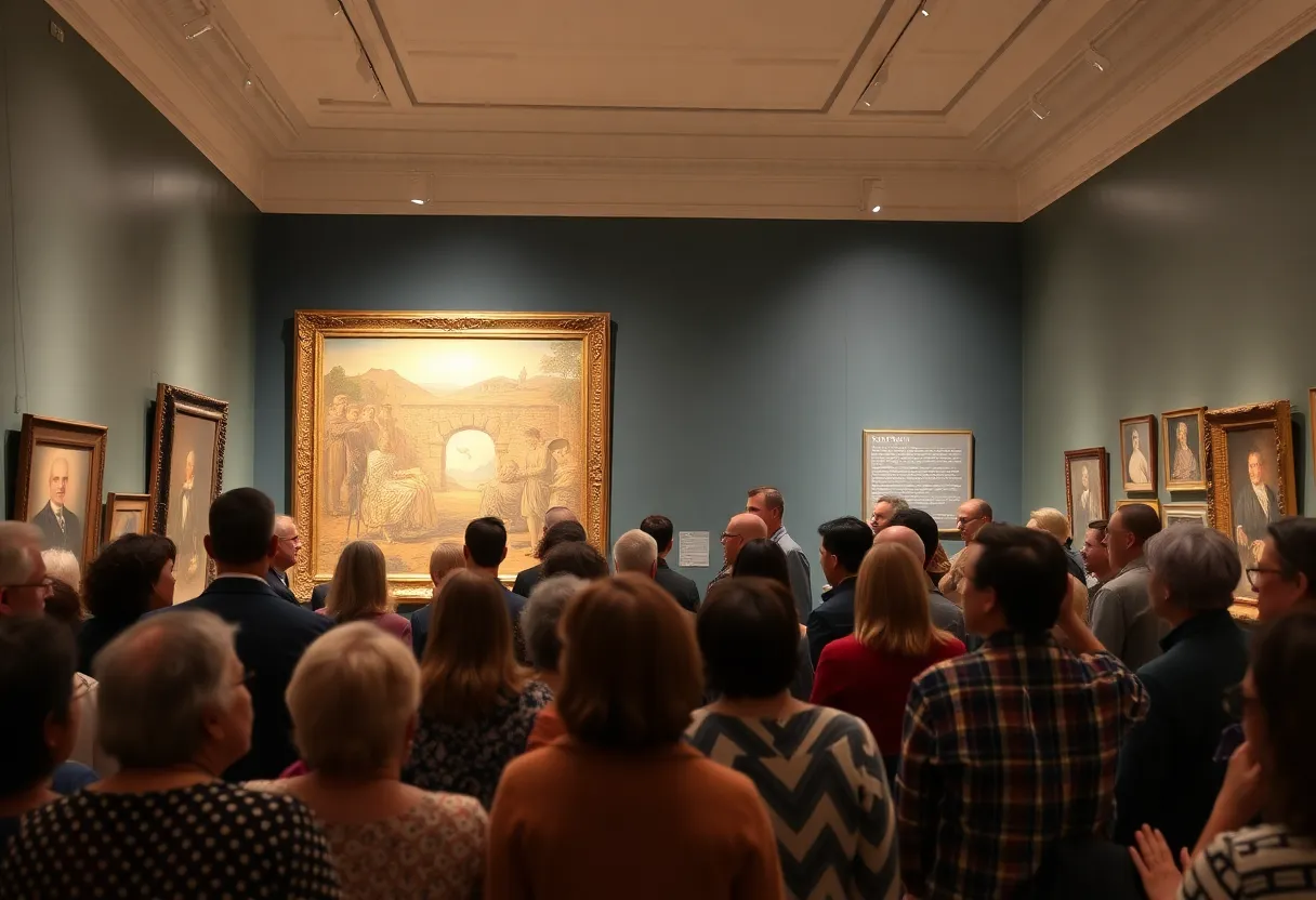 Audience engaged in a discussion at the Tennessee State Museum