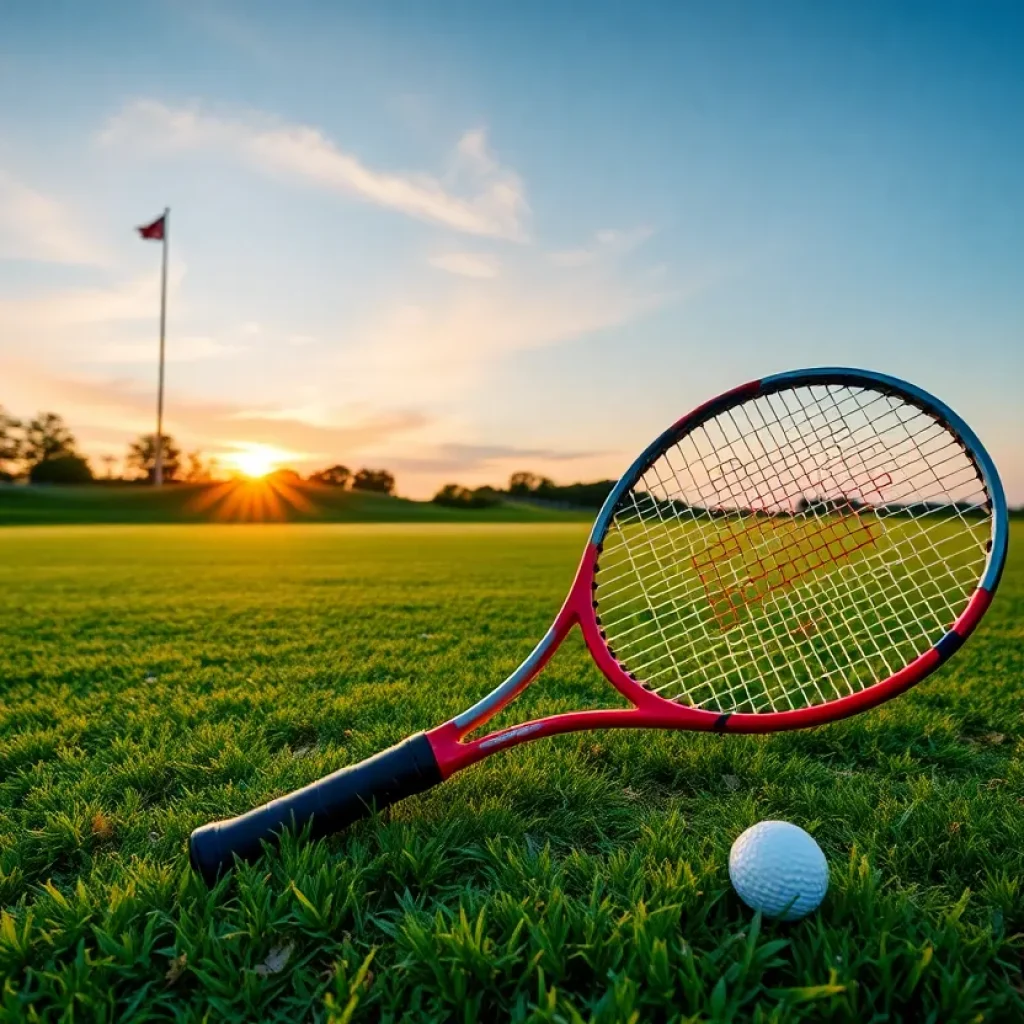Golf course symbolizing community dedication and sportsmanship.