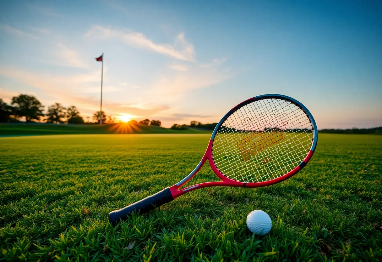 Golf course symbolizing community dedication and sportsmanship.