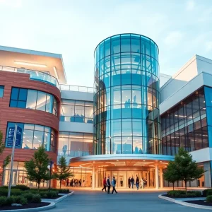 Innovative healthcare architectural design in a community environment