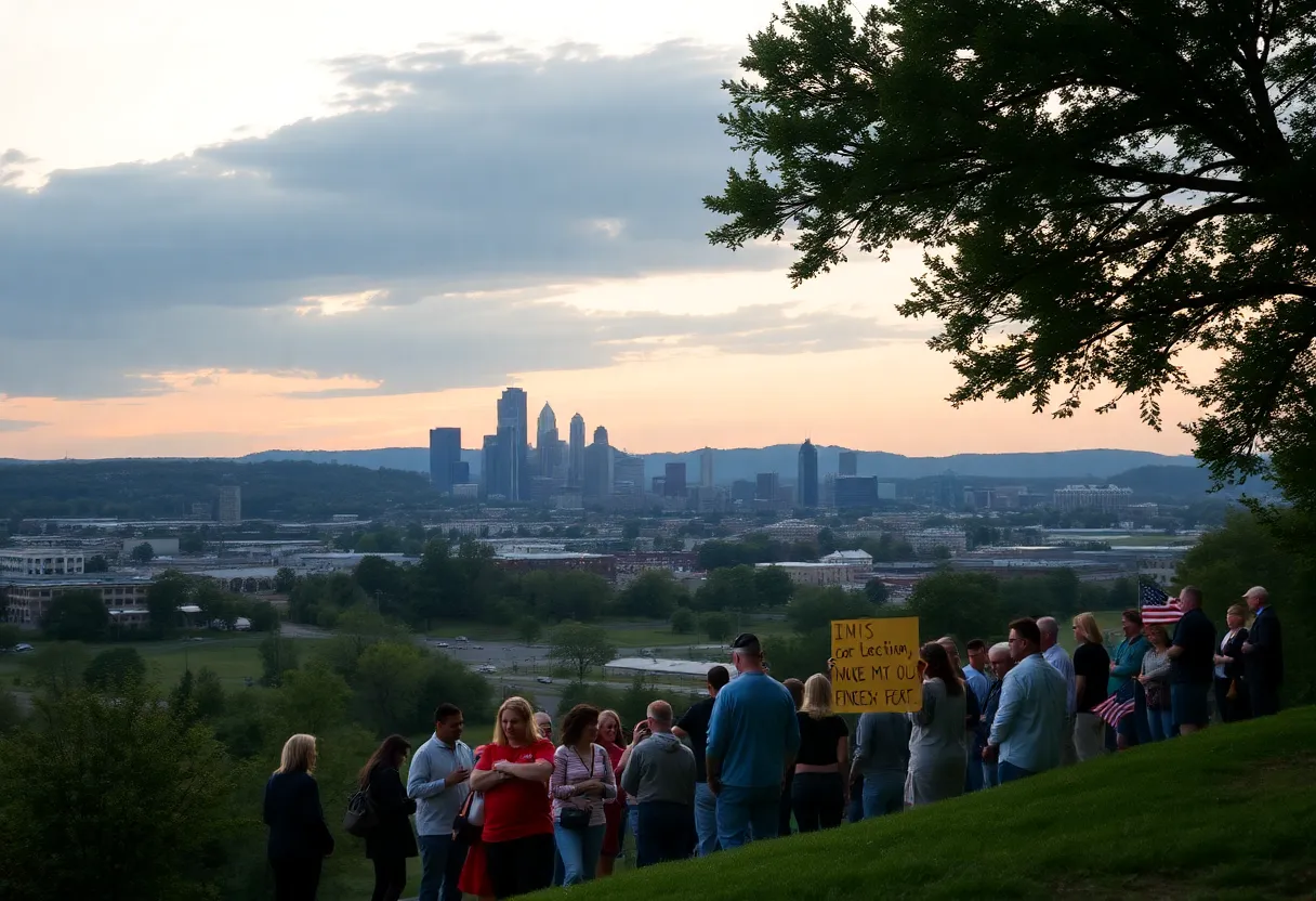 Nashville landscape reflecting community spirit