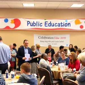 Community members at the Nashville Public Education Luncheon honoring public school champions.