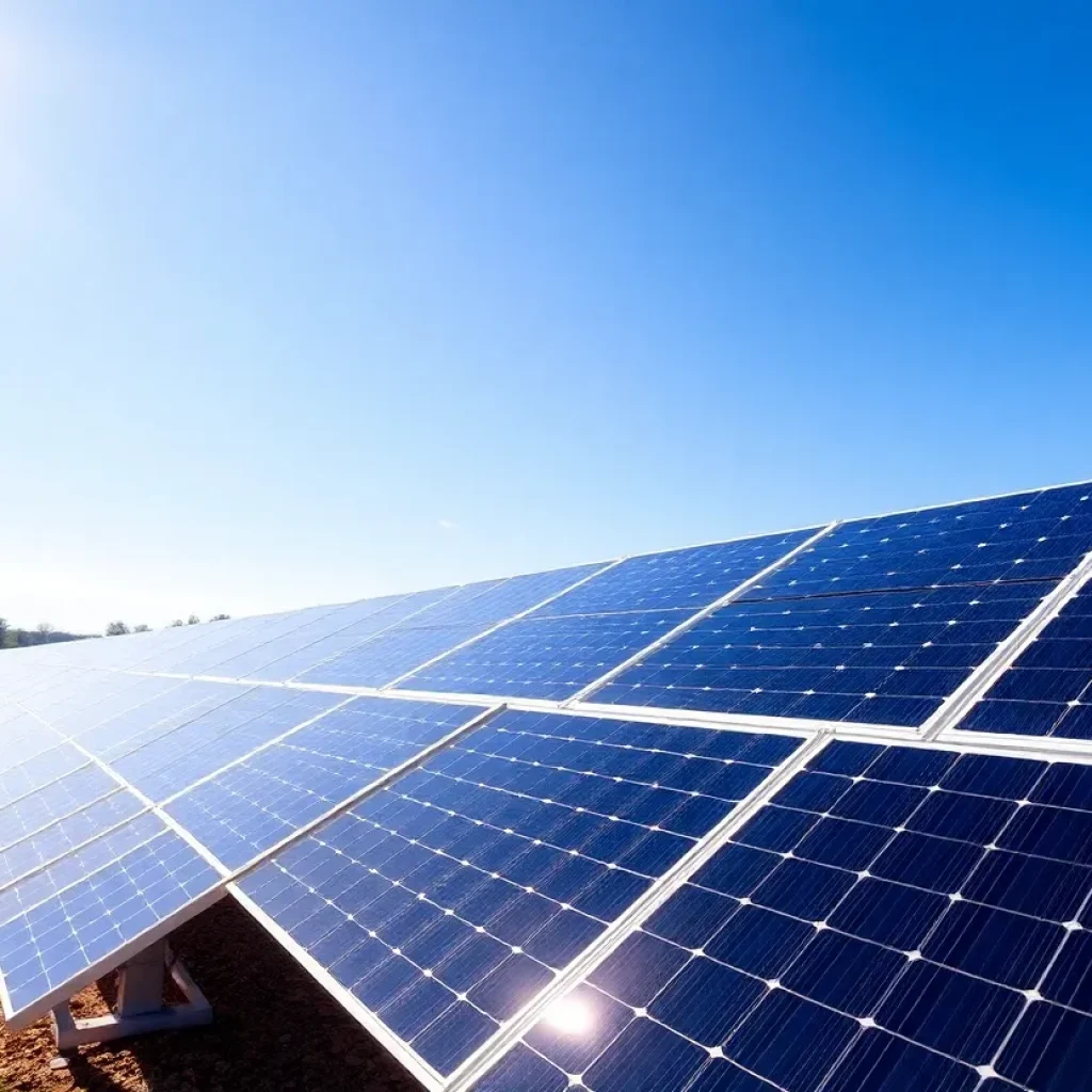 Ridgely Solar Project in Tennessee