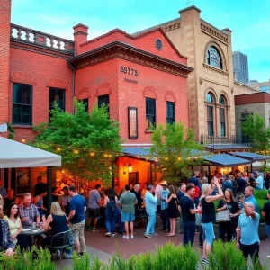 Outdoor event venue named The Trestle in Nashville