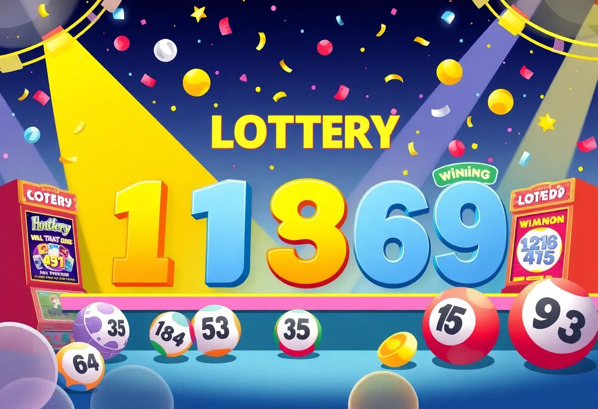 Illustration of Tennessee Lottery games and winning numbers