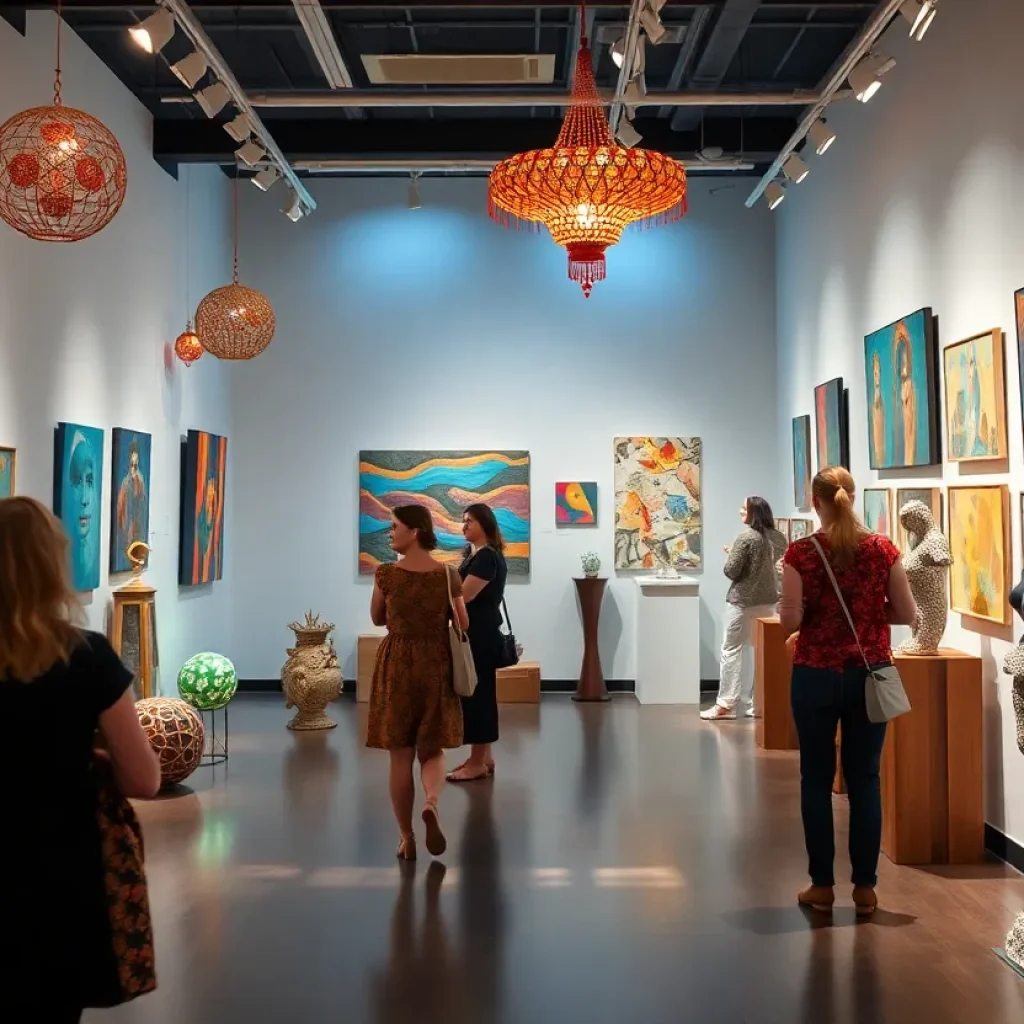 Artworks from the In Her Place exhibition at Frist Art Museum