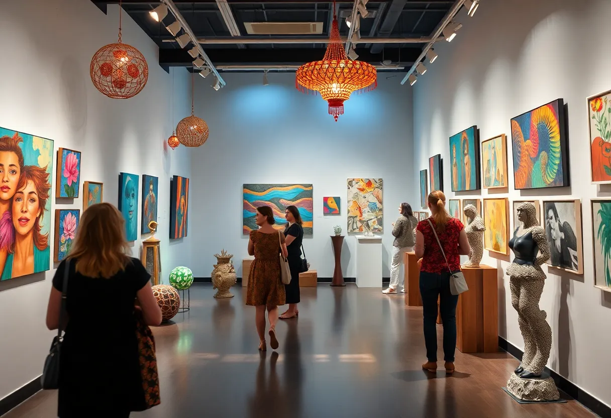 Artworks from the In Her Place exhibition at Frist Art Museum