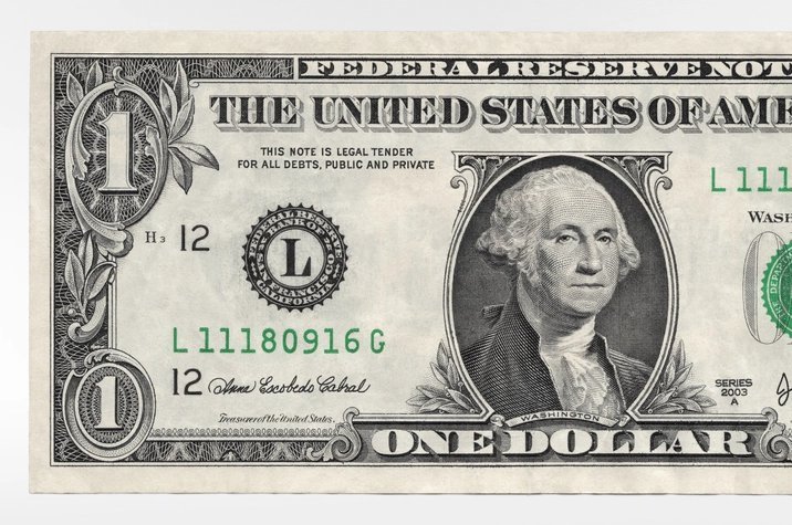 U.S. one-dollar bill