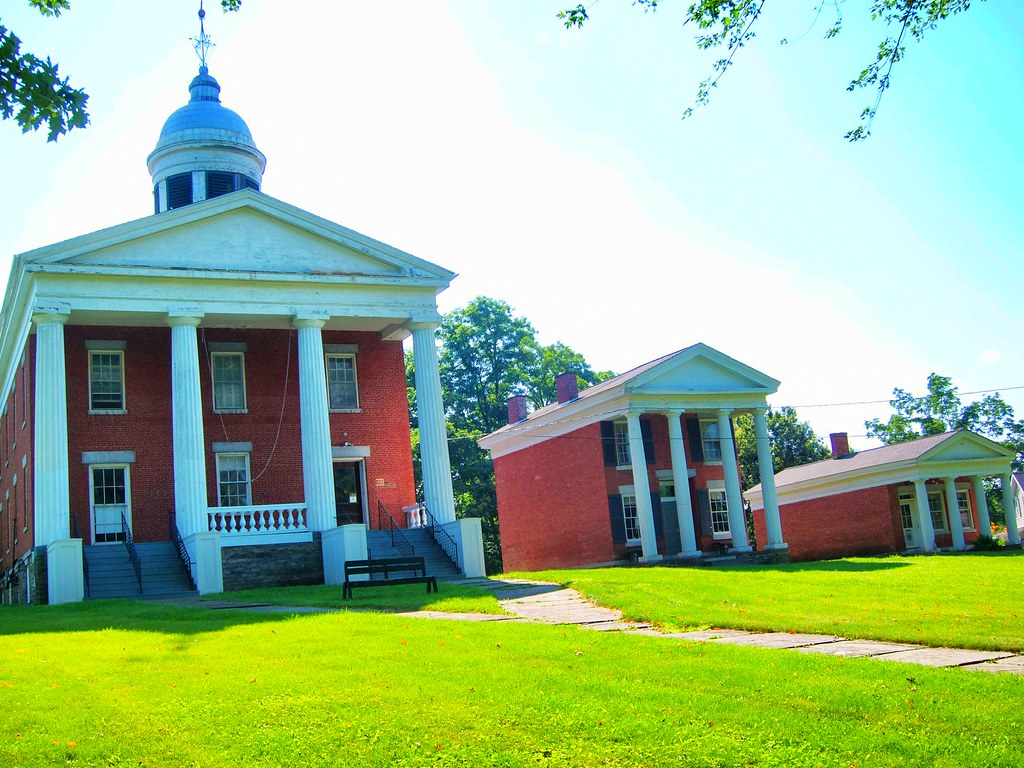 Exterior of a courthouse building