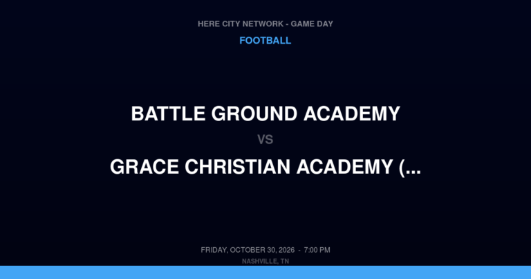 Battle Ground Academy at Grace Christian Academy (Franklin)