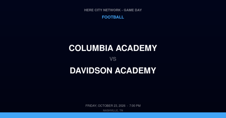 Columbia Academy 14, Davidson Academy 42