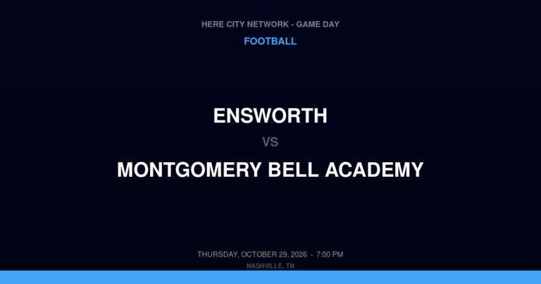 Ensworth at Montgomery Bell Academy