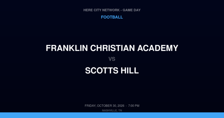 Franklin Christian Academy at Scotts Hill
