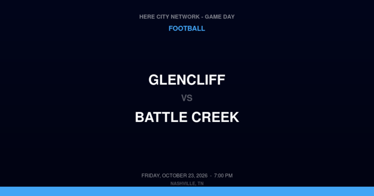 Glencliff 0, Battle Creek 40