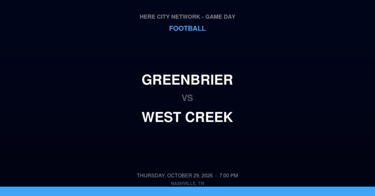 Greenbrier at West Creek