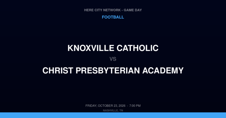 Knoxville Catholic 13, Christ Presbyterian Academy 14