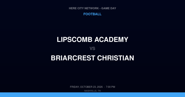 Lipscomb Academy 22, Briarcrest Christian 28