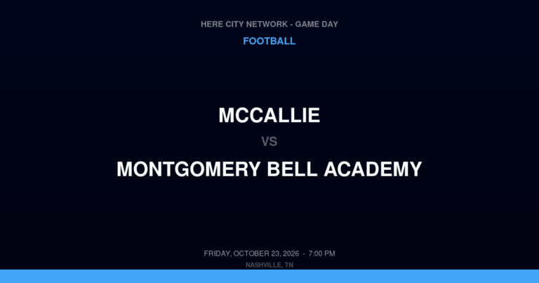 McCallie 28, Montgomery Bell Academy 31